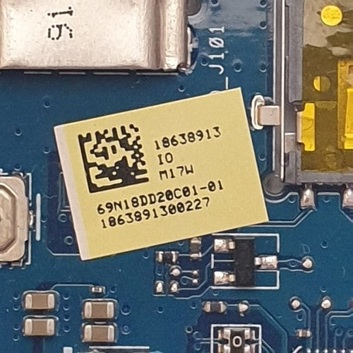 Medion Akoya S17401 I/O Board USB Audio Anschluss Platine mit Flachbandkabel – Bild 3