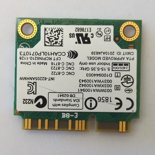 Intel Centrino Advanced N 6205 62205ANHMW WLAN Karte Half Mini PCIe Wireless