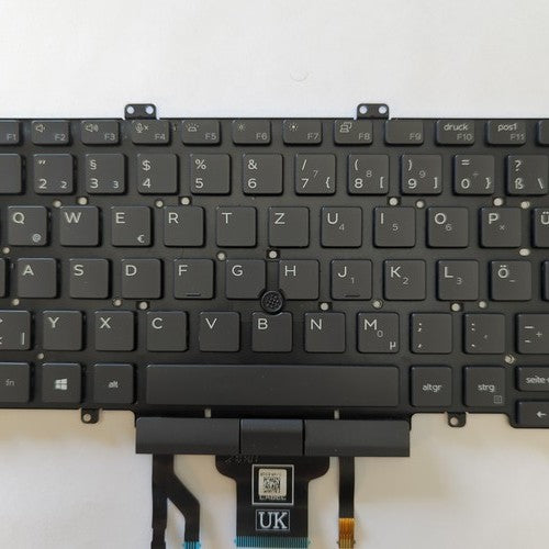 Dell Latitude 5411 Tastatur Deutsch QWERTZ Keyboard Backlit