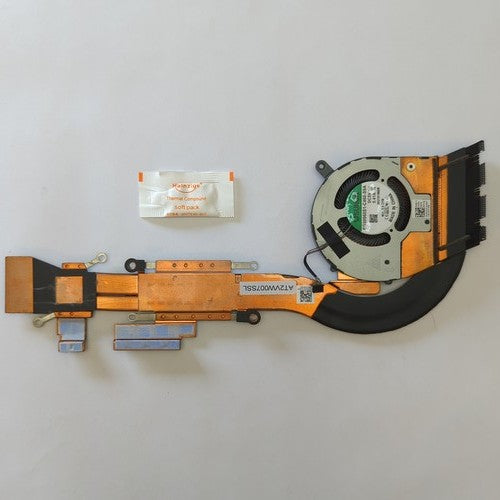 Dell Latitude 5411 Original Kühler Lüfter Heatsink Fan Wärmeleitpaste
