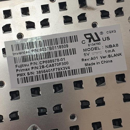 Fujitsu LifeBook A556 Tastatur DE QWERTZ Keyboard – Bild 3