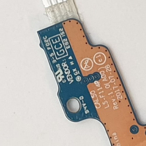 Dell Inspiron 3582 Power Button Board mit Kabel Einschaltknopf Platine – Bild 3