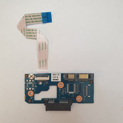 HP ProBook 655 G3 HDD Adapter Board SATA Connector Platine Festplattenanschluss