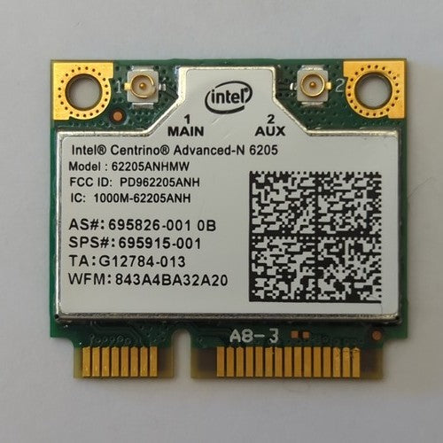 Intel Centrino Advanced N 6205 62205ANHMW WLAN Karte Half Mini PCIe Wireless