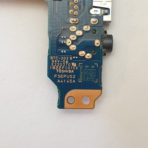 Toshiba Portege A30-C-1UM USB Board I/O Platine Audio Anschluss – Bild 3