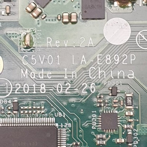 Acer Aspire 3 A315-53 Mainboard i5-8250U Motherboard Systemboard LA-E892P – Bild 3
