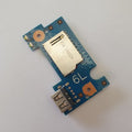HP 17-by0331ng USB Card Reader Board Platine mit Flachbandkabel