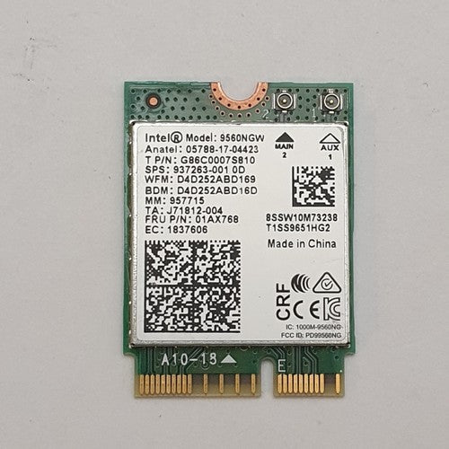 Intel 9560NGW WLAN Karte WiFi Modul für Lenovo ThinkBook 13s-IWL