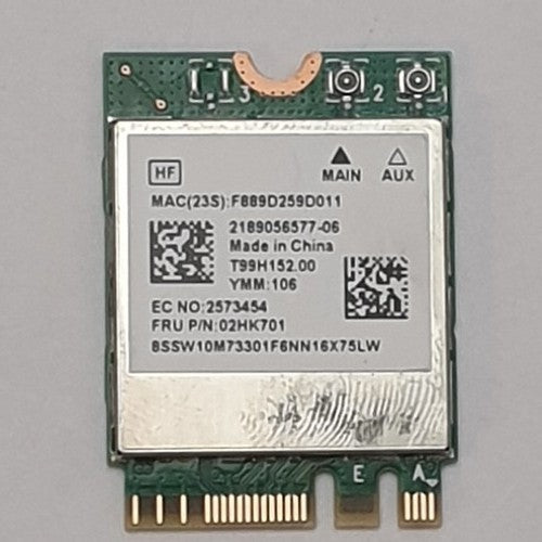 Lenovo V15-ADA WLAN Karte Wireless LAN Modul WiFi Card