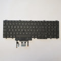 Dell Latitude 5501 Tastatur UK QWERTY Keyboard Backlit
