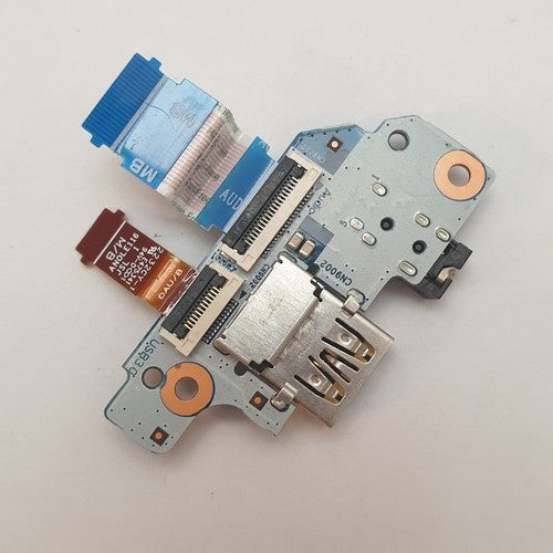 HP Pro X360 Fortis 11 G9 I/O Board USB Audio Anschluss Platine – Bild 2