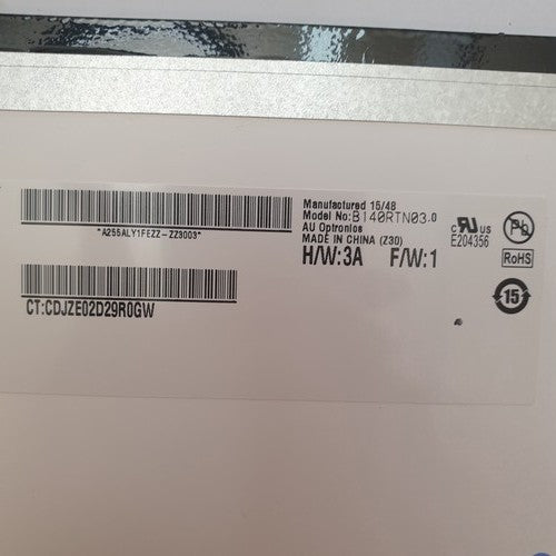 HP EliteBook Folio 1040 G2 HD+ Display 14 B140RTN03.0 Panel LCD Bildschirm