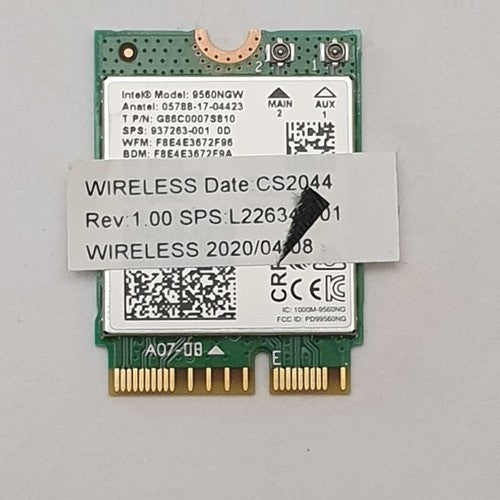 Intel 9560NGW WLAN Karte WiFi Modul für HP ProBook 850 G5 Wireless Adapter