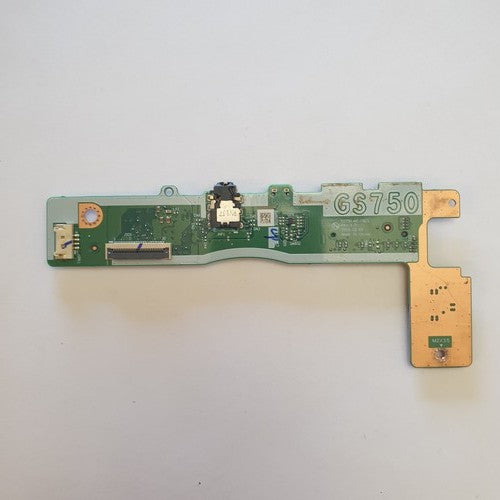 Lenovo IdeaPad 3 17ADA05 I/O Board USB Audio SD Card Reader Platine – Bild 2