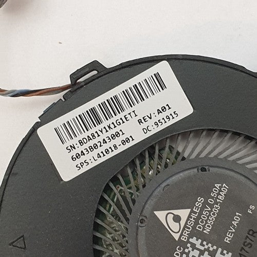 HP EliteBook X360 1040 G5 Kühler Heatsink Lüfter Fan Dual Fan System – Bild 2