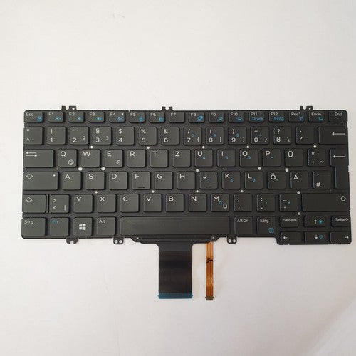 Dell Latitude 7280 Tastatur Deutsch QWERTZ Keyboard mit Hintergrundbeleuchtung