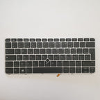 HP EliteBook 820 G3 Tastatur Französisch AZERTY Keyboard Backlit