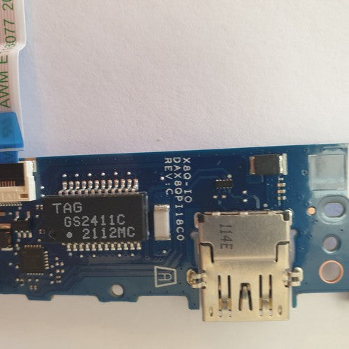 HP Probook 650 G8 I/O Board USB HDMI Anschluss Platine – Bild 2