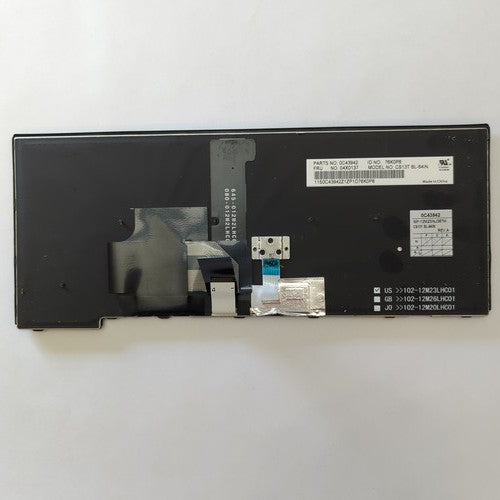 Lenovo ThinkPad T450 Tastatur English US QWERTY Keyboard Beleuchtet Backlit