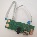 Fujitsu LifeBook A357 USB Audio I/O Board Platine mit Kabel – Bild 2