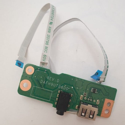 Fujitsu LifeBook A357 USB Audio I/O Board Platine mit Kabel – Bild 2
