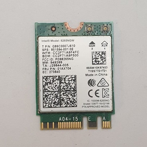 Intel 8265NGW WLAN Karte Wireless Modul für Fujitsu LifeBook E557