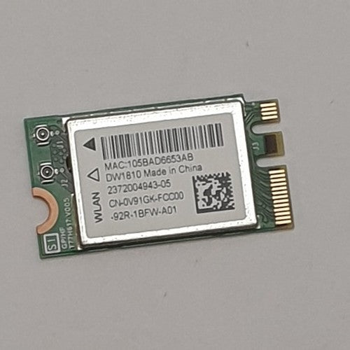 Dell Inspiron 3582 WLAN Karte DW1810 Wireless Modul WiFi Card
