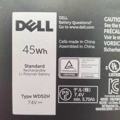 Dell Latitude E7250 Original Akku 5700mAh Li-ion Battery Pack – Bild 3