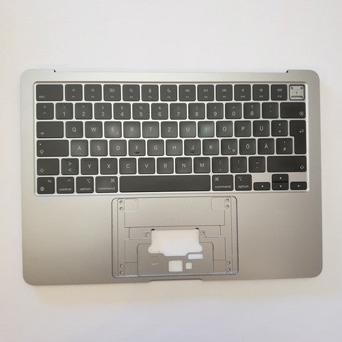 Apple MacBook Air A2681 Tastatur Handauflage DE QWERTZ Palmrest ohne Touch ID