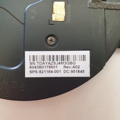 HP EliteBook 850 G3 Kühler Heatsink mit Lüfter Fan 821184-001