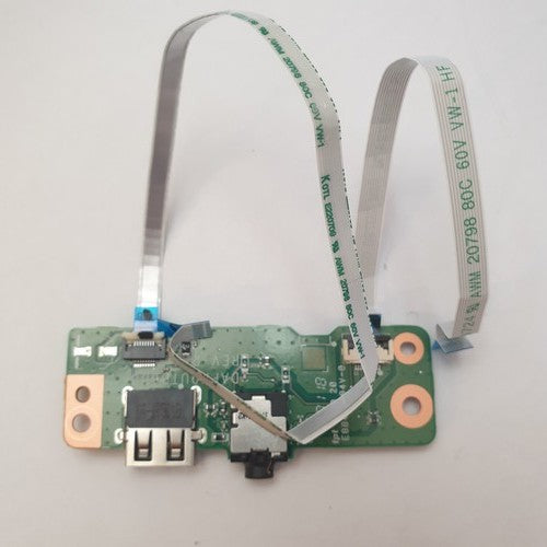 Fujitsu LifeBook A357 USB Audio I/O Board Platine mit Kabel