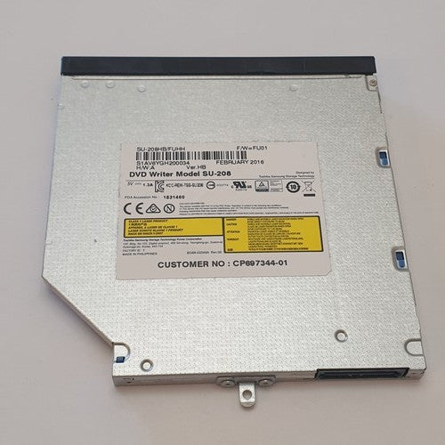 Fujitsu LifeBook A556 DVD Brenner Laufwerk CD DVD Writer Optisches Laufwerk – Bild 3