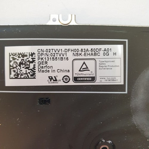 Dell Latitude 7280 Tastatur Deutsch QWERTZ Keyboard mit Hintergrundbeleuchtung – Bild 4
