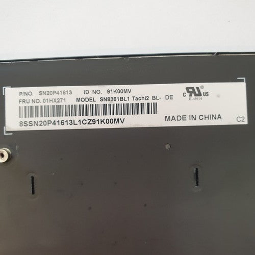 Lenovo ThinkPad T580 Tastatur Deutsch QWERTZ Keyboard Backlit – Bild 3