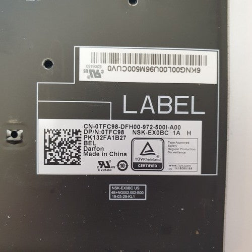 Dell Latitude 5501 Tastatur UK QWERTY Keyboard Backlit – Bild 4