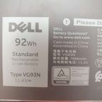 Dell Latitude 5591 Original Akku 7666mAh Li ion Battery Pack VG93N – Bild 2