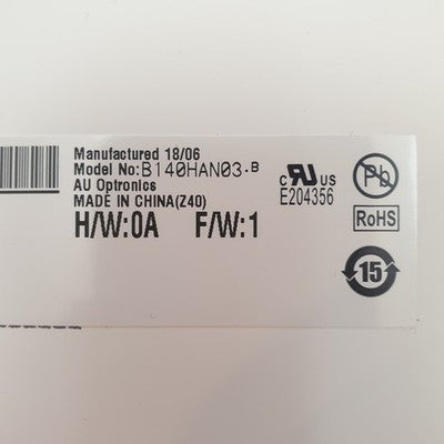 HP EliteBook 840 G5 Display FHD B140HAN03.B Bildschirm 14 Zoll 1920x1080