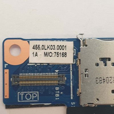 Lenovo ThinkPad X12 Detachable G1 USB C Ladebuchse SIM Reader Board Platine – Bild 2