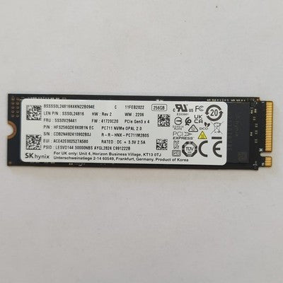 SK hynix 256GB PCIe NVMe M.2 SSD PC711M280S Internes Solid State Drive