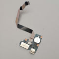 Dell Latitude 3400 USB Anschluss Board I O Platine mit BIOS CMOS Batterie