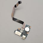 Dell Latitude 3400 USB Anschluss Board I O Platine mit BIOS CMOS Batterie