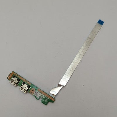 ASUS VivoBook 17 D712DA USB LED Board 2x USB Port IO Platine – Bild 2