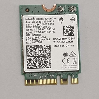 Lenovo ThinkPad T495s WLAN Karte Intel M.2 2230 WiFi Bluetooth