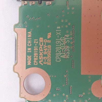 Fujitsu LIFEBOOK U7512 USB Audio Card Reader I/O Board Anschluss Platine