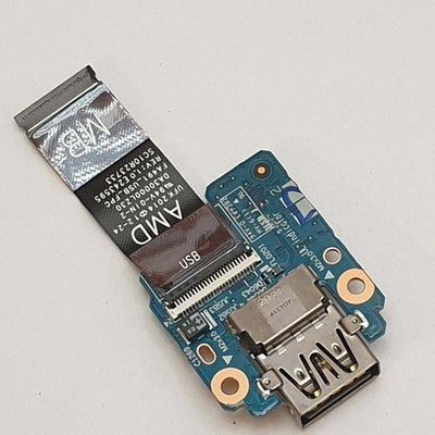 Lenovo ThinkPad T495s USB-C Port Board USB Type-C Anschluss Platine I/O Board – Bild 2