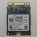 Toshiba 256GB NVMe M.2 SSD 2230 KBG20ZMS256G Internes Solid State Drive