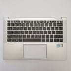 HP Elitebook X360 1030 G4 Handauflage Tastatur English (US) QWERTY Keyboard