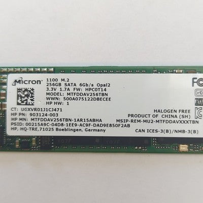 Micron 256GB M.2 SATA SSD 1100 Internes Solid State Drive HP – Bild 3