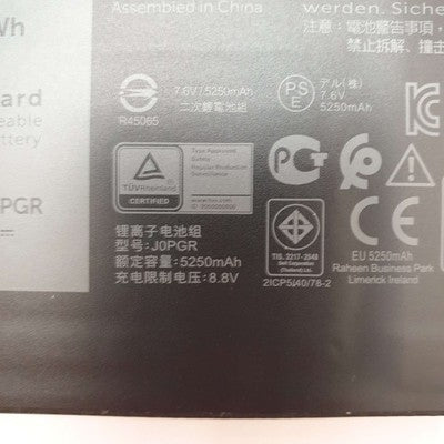 Dell Latitude 5285 Tablet Original Akku 5250mAh Li ion Batterie Pack – Bild 2