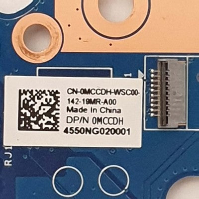 Dell Latitude 3520 USB LAN Audio I O Board Platine mit Kabel – Bild 3